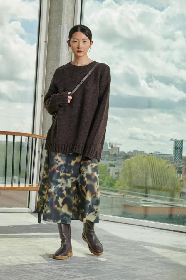 Women VADIM JUMPER Brown Soeur Jumpers and Cardigans