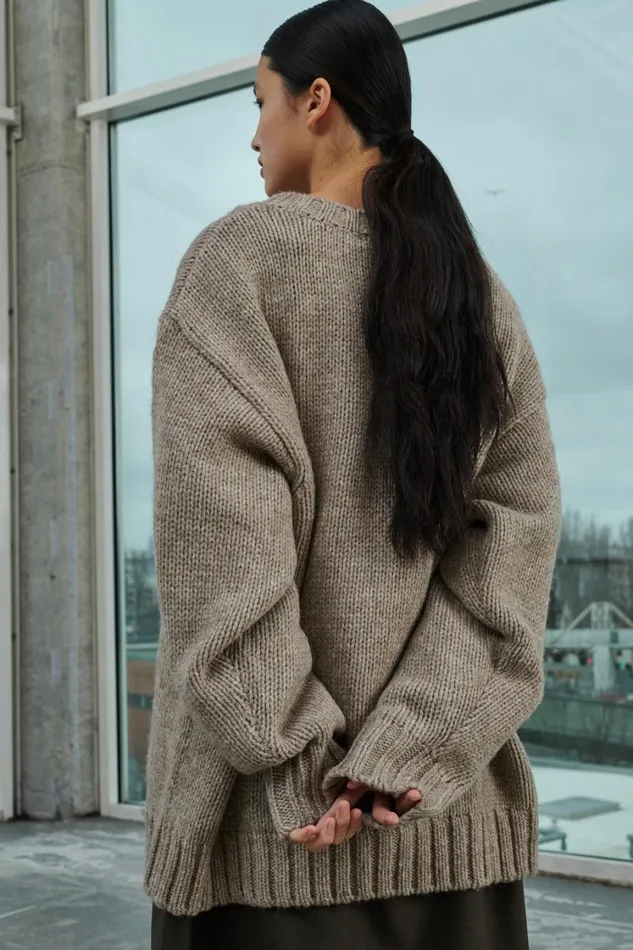 Women VADIM JUMPER Offwhite Soeur Jumpers and Cardigans