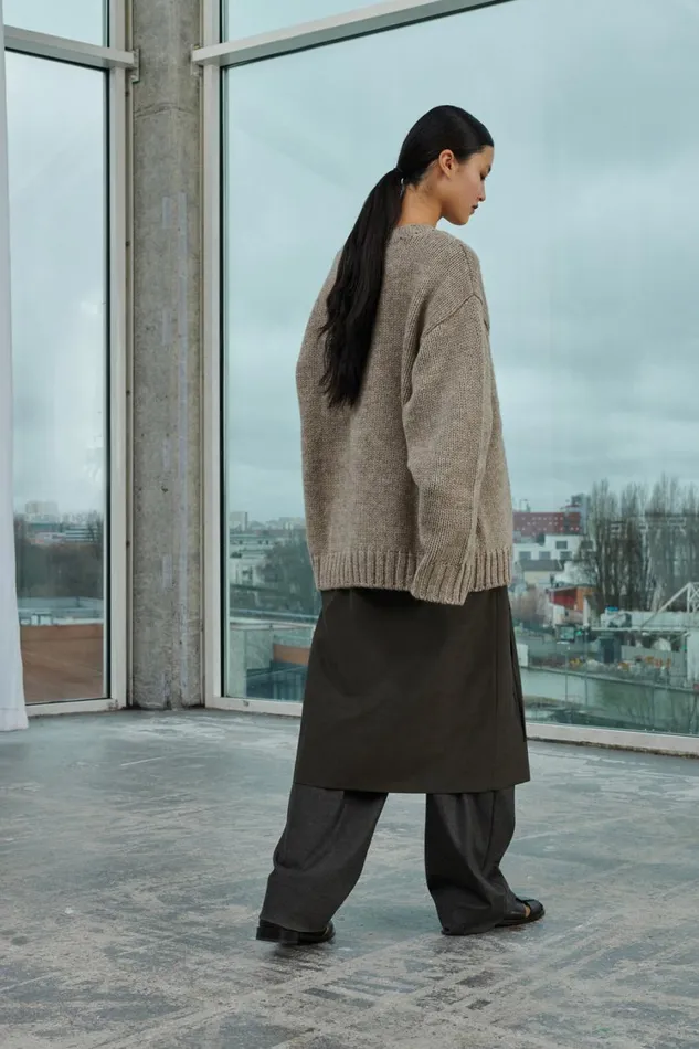 Women VADIM JUMPER Offwhite Soeur Jumpers and Cardigans