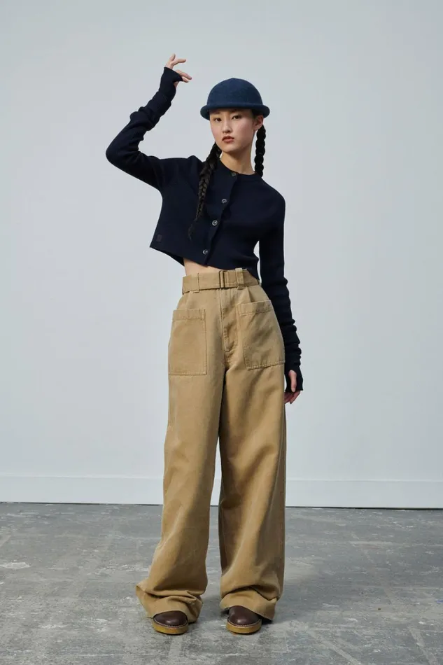Women VAGABOND TROUSERS Beige Soeur Trousers
