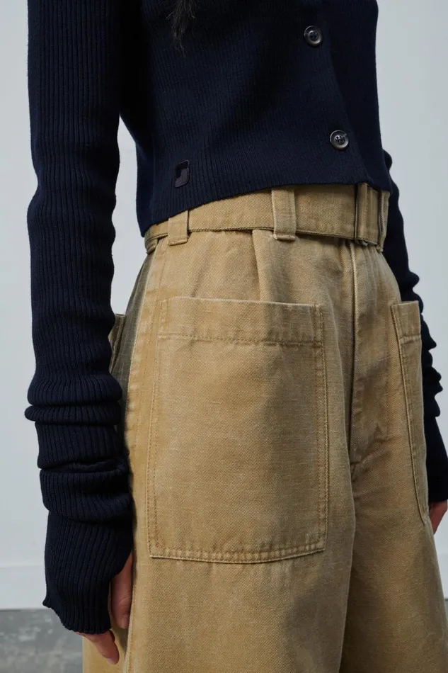Women VAGABOND TROUSERS Beige Soeur Trousers