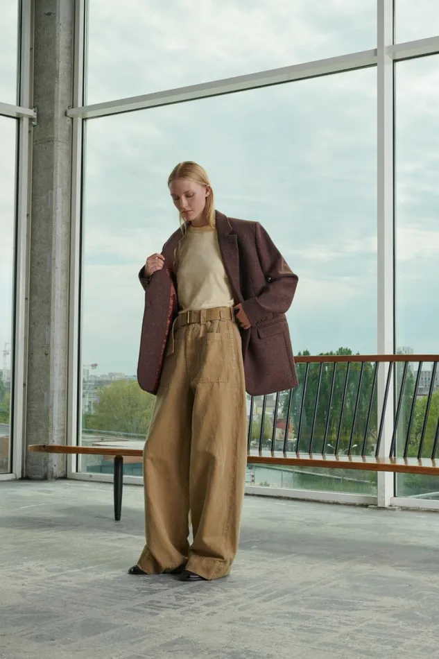 Women VAGABOND TROUSERS Beige Soeur Trousers