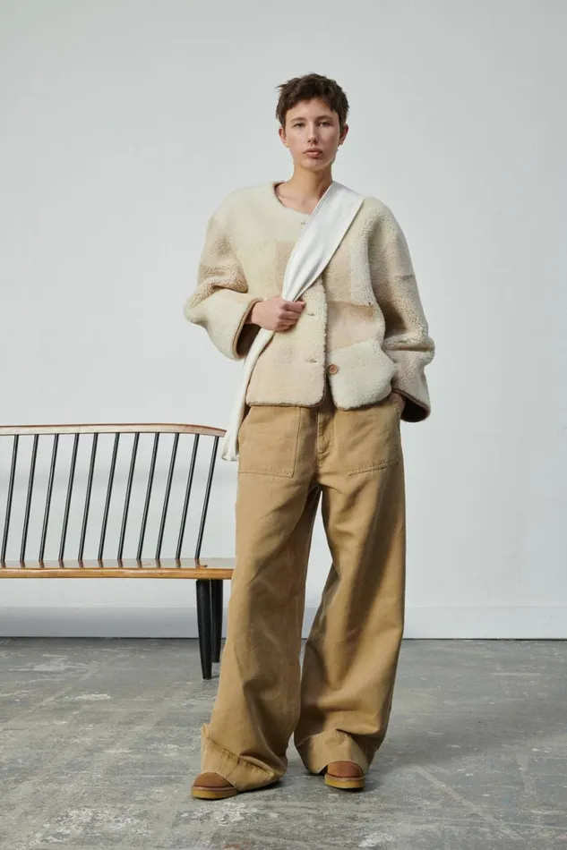 Women VAGABOND TROUSERS Beige Soeur Trousers