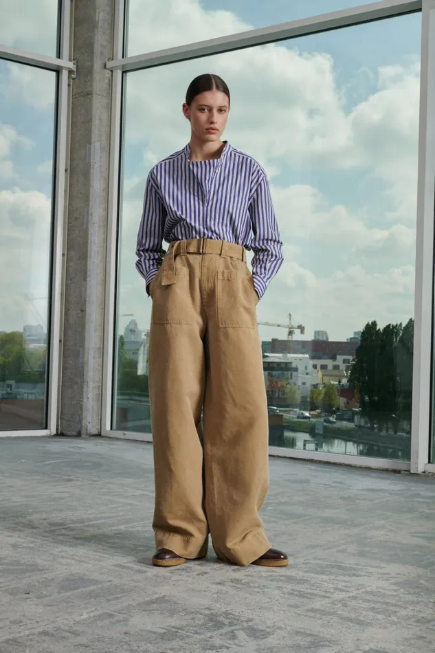 Women VAGABOND TROUSERS Beige Soeur Trousers