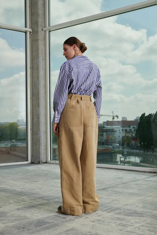 Women VAGABOND TROUSERS Beige Soeur Trousers