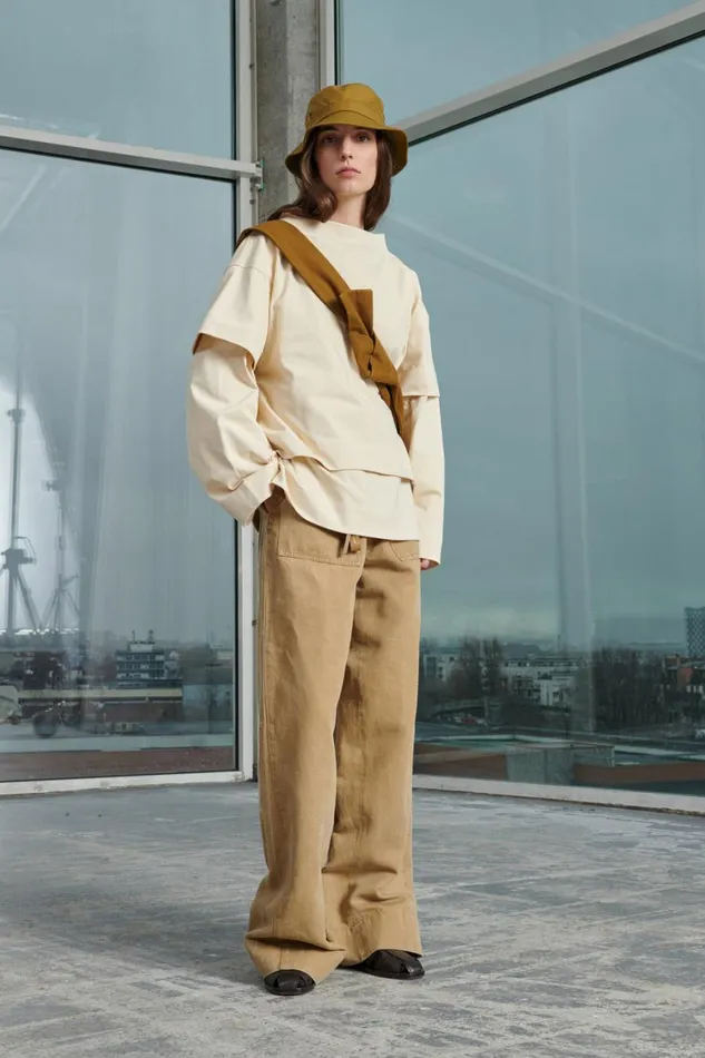 Women VAGABOND TROUSERS Beige Soeur Trousers
