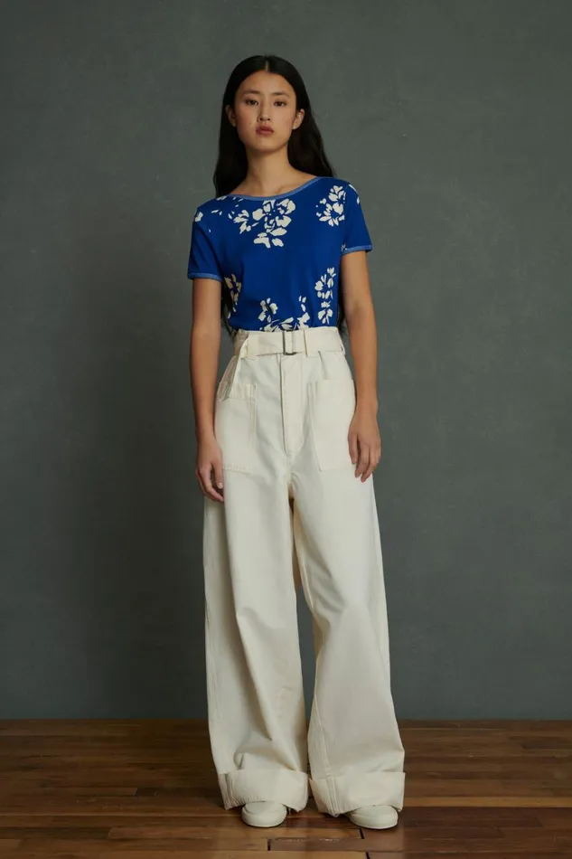 Women VAGABOND TROUSERS Chalk Soeur Trousers