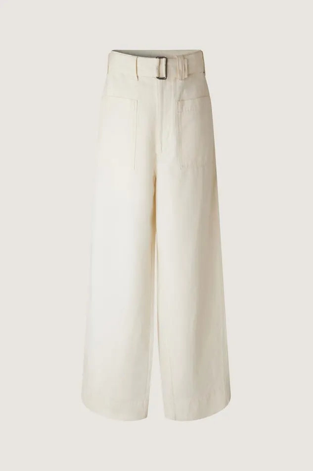 Women VAGABOND TROUSERS Chalk Soeur Trousers