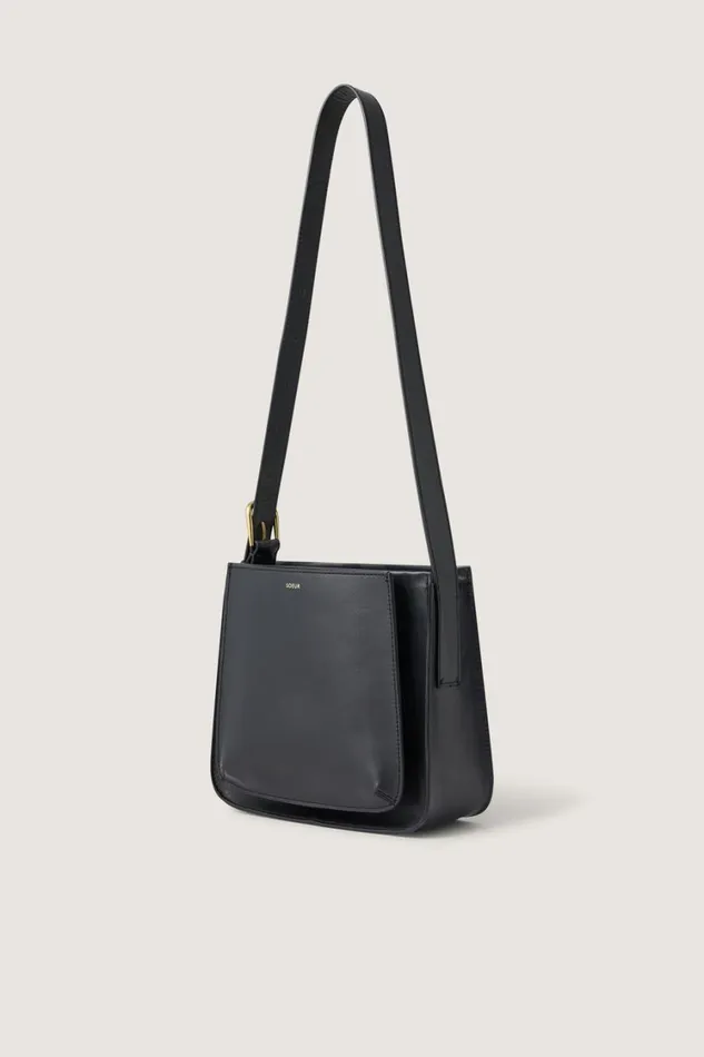 Women VALENCE BAG Black Soeur Shoulder Bags