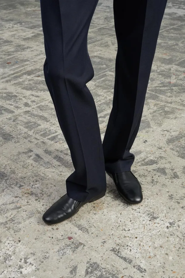 Women VALENCIA TROUSERS Navy Soeur Trousers
