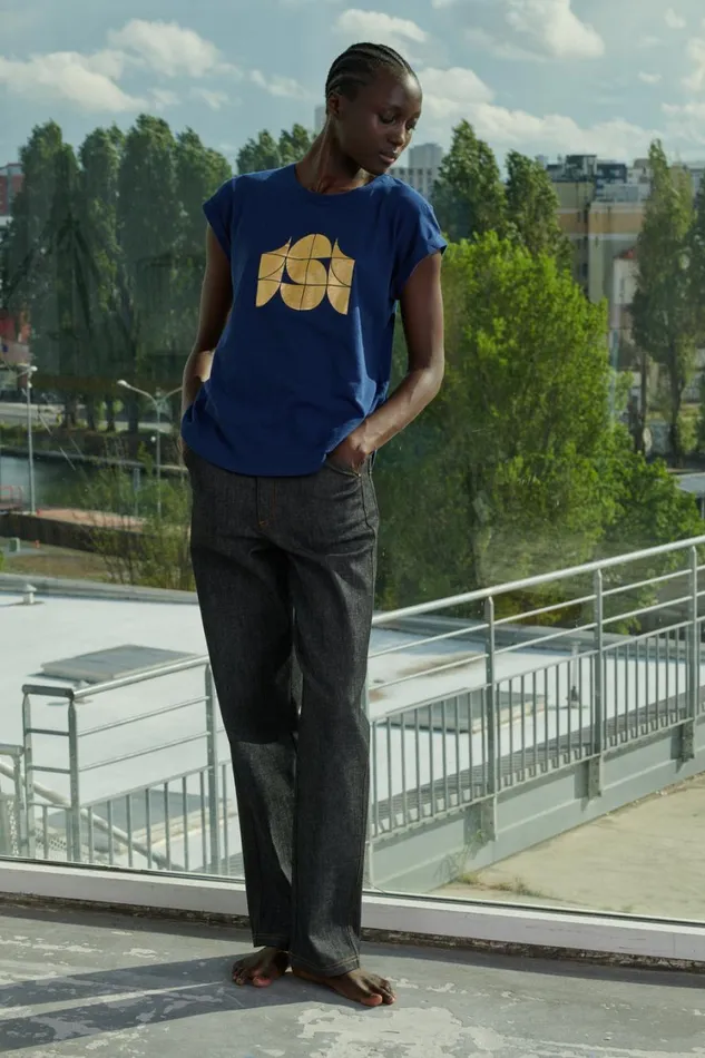 Women VALENTIN TEESHIRT Navy Soeur TShirts and Sweatshirts