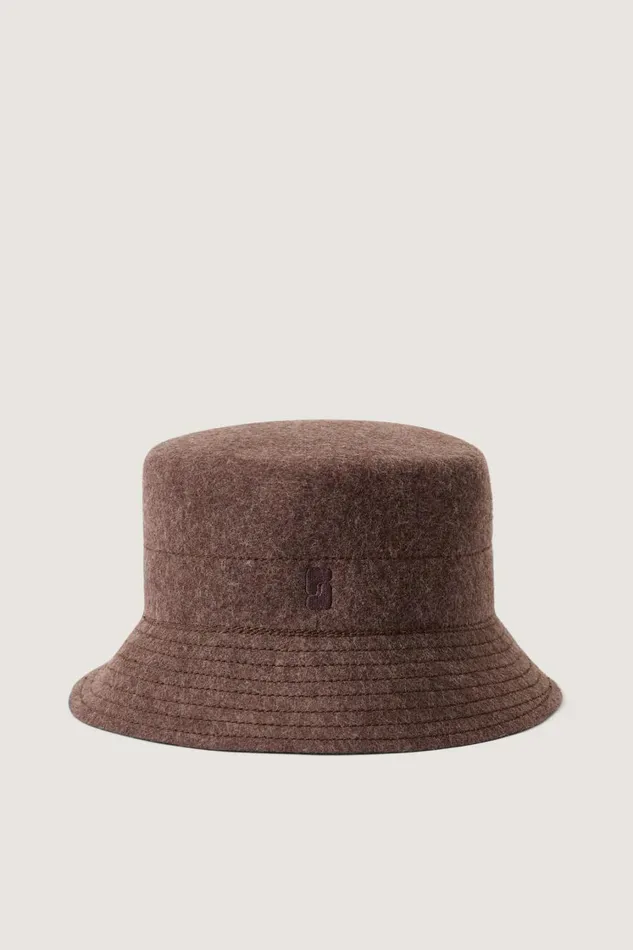 Women VALERIO HAT Mottled Brown Soeur Hats
