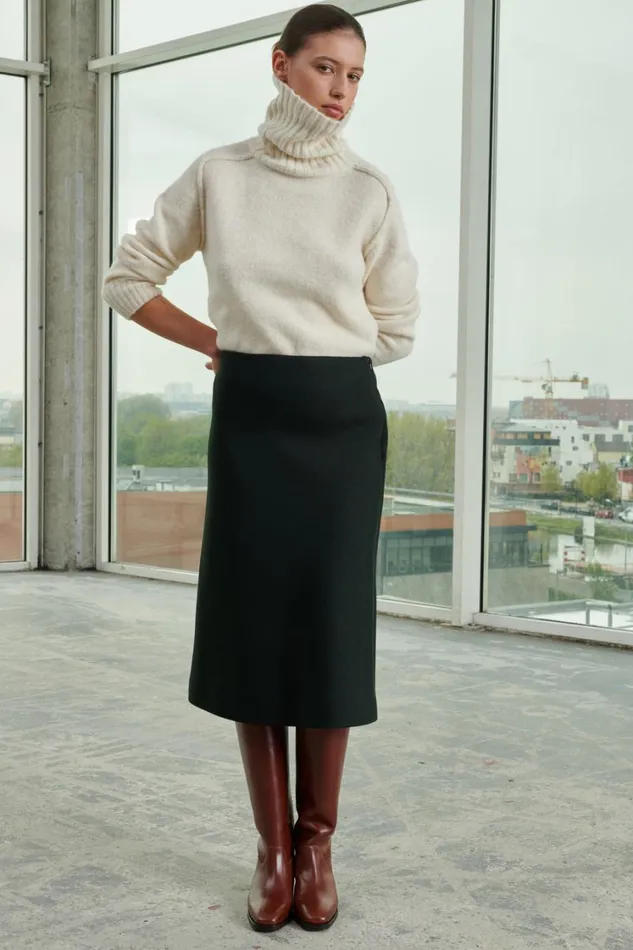 Women VALET SKIRT Black Soeur Skirts and Shorts