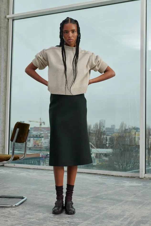 Women VALET SKIRT Black Soeur Skirts and Shorts