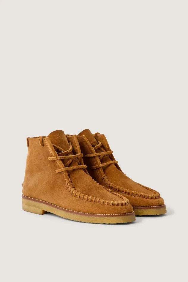 Women VALLEY ANKLE BOOTS Hazelnut Soeur Shoes