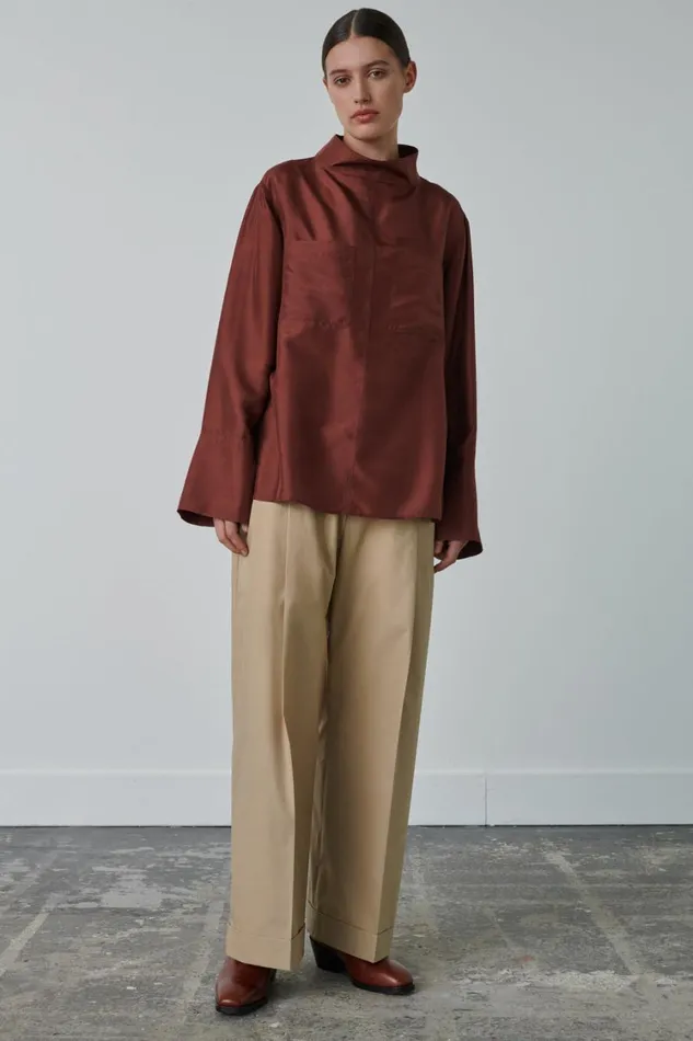 Women VALSE SHIRT Raspberry Soeur Shirts