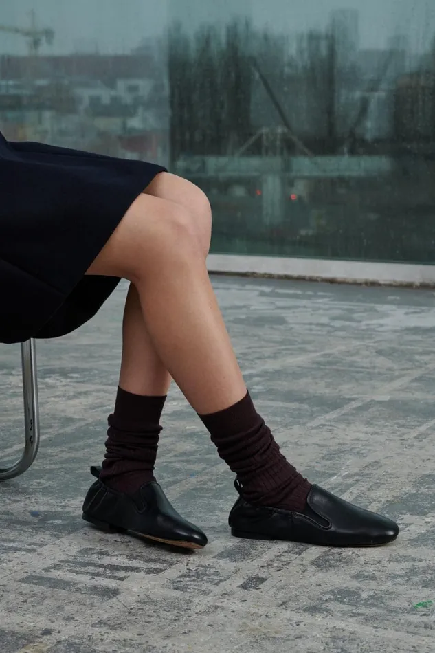 Women VANA LOAFERS Black Soeur Shoes