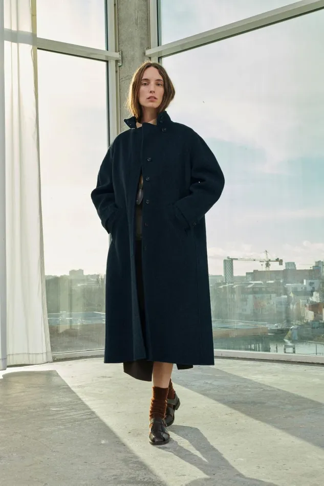 Women VANCOUVER COAT Slate Soeur Jackets and Coats