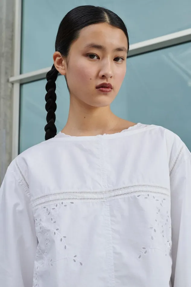 Women VANDA SHIRT White Soeur Shirts