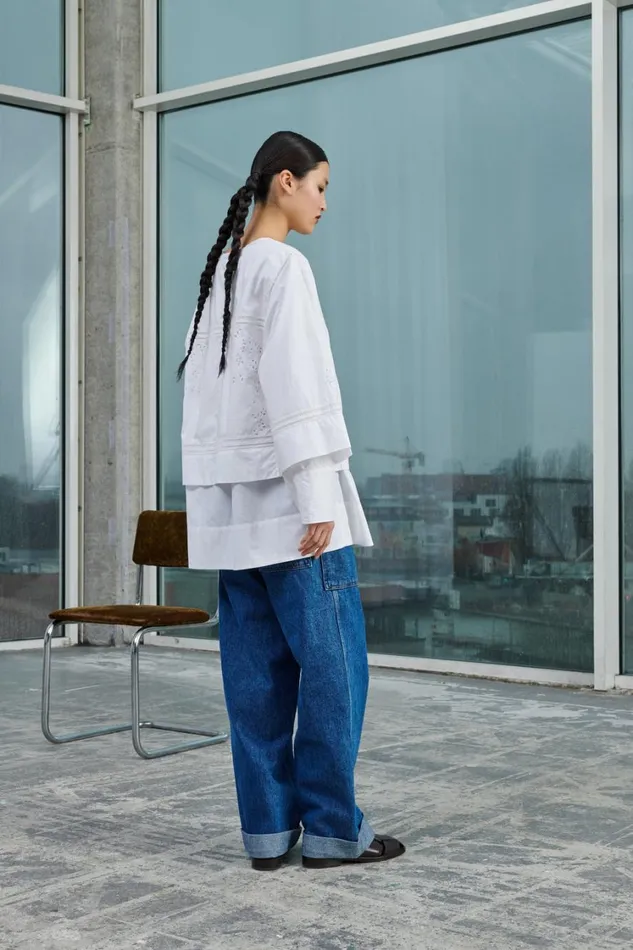 Women VANDA SHIRT White Soeur Shirts