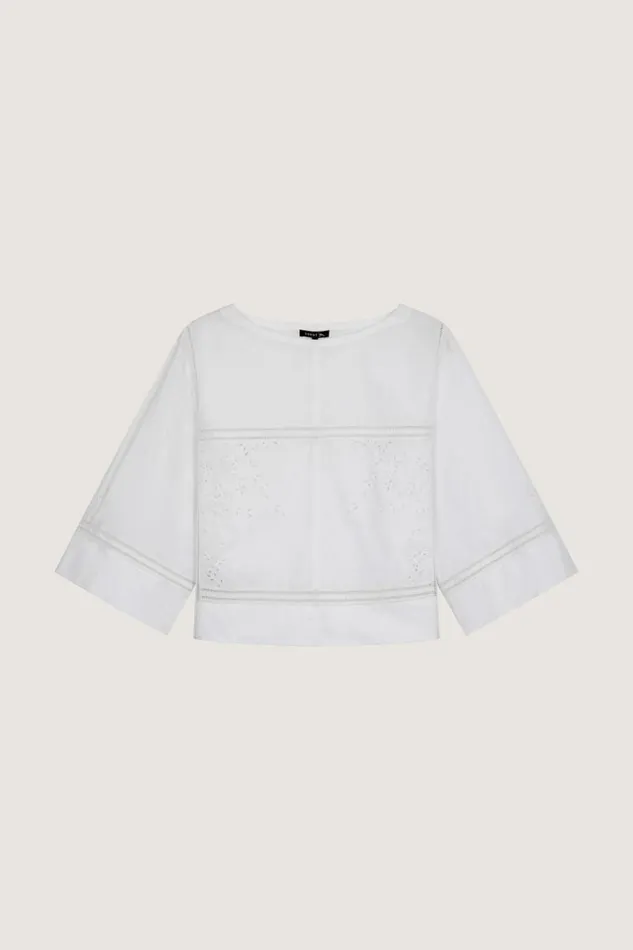 Women VANDA SHIRT White Soeur Shirts