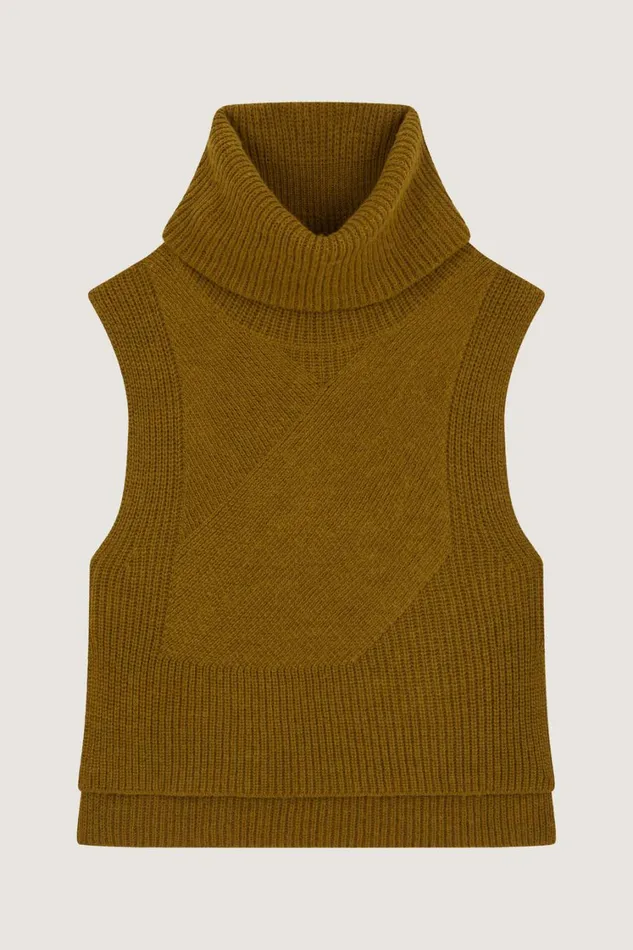 Women VANIA JUMPER Bronze Soeur Jumpers and Cardigans
