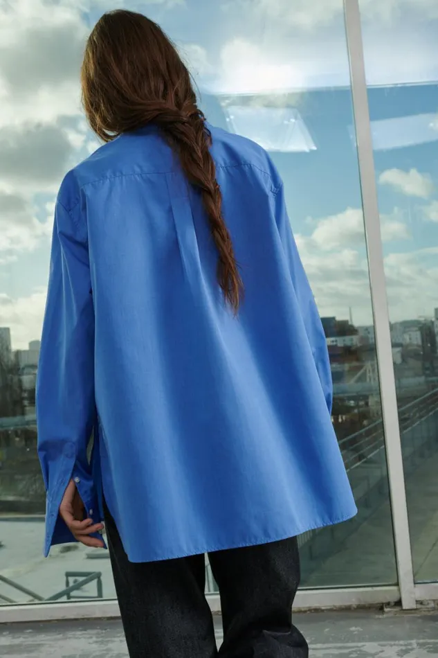 Women VANNES SHIRT Blue Soeur Shirts