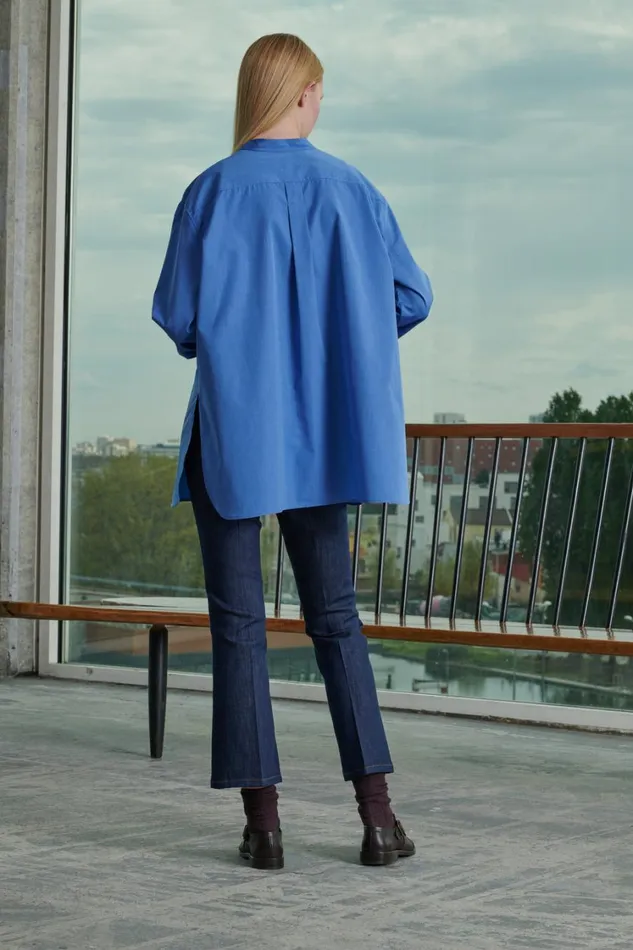 Women VANNES SHIRT Blue Soeur Shirts