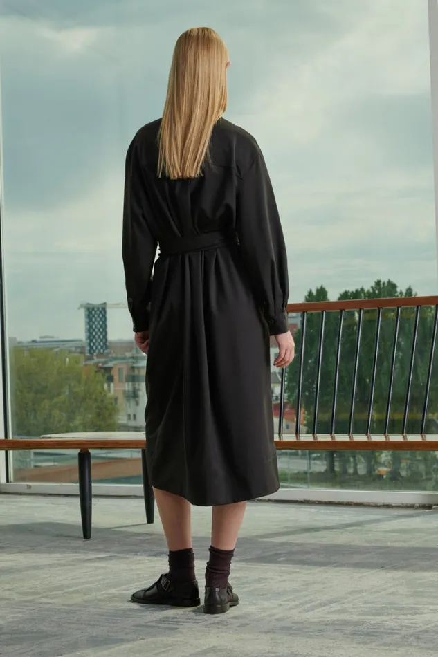 Women VANNY DRESS Dark Brown Soeur Dresses