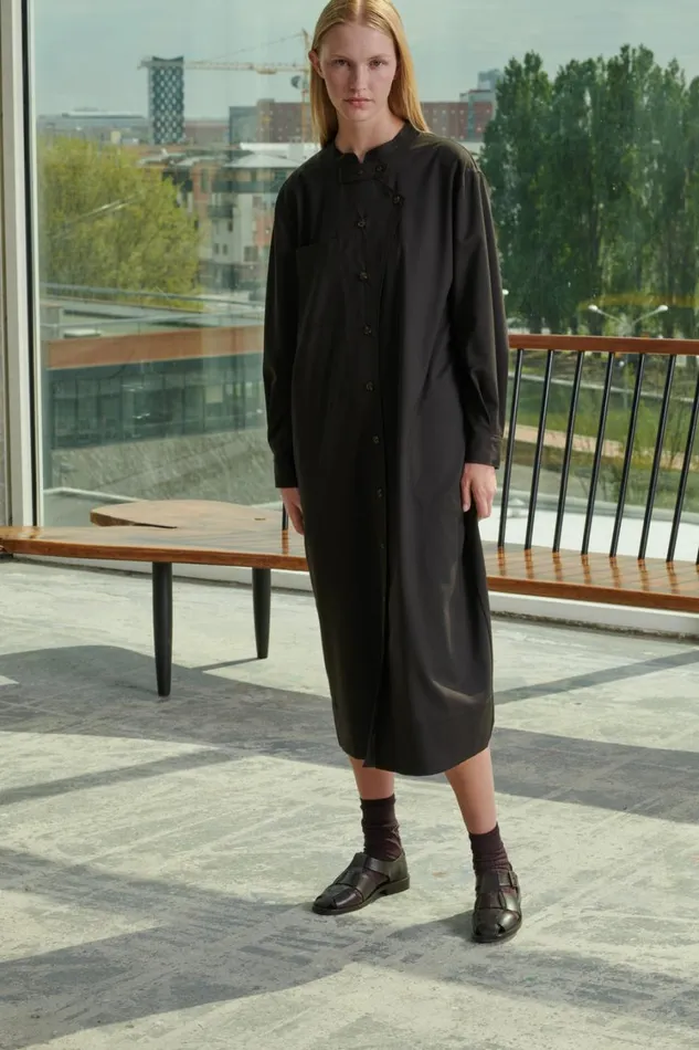 Women VANNY DRESS Dark Brown Soeur Dresses
