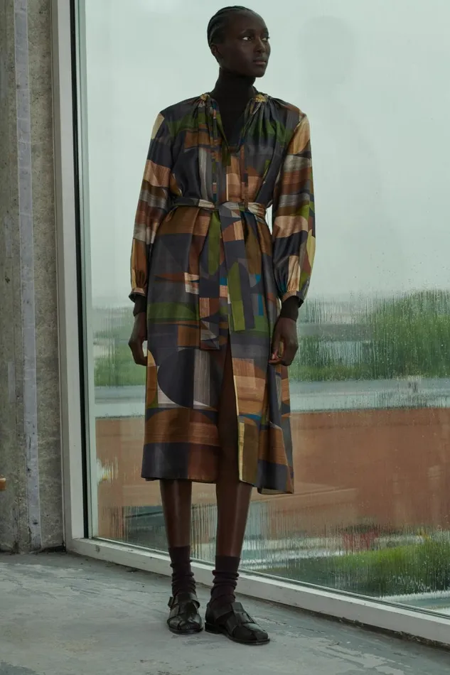 Women VANZY DRESS Greenbrown Soeur Dresses