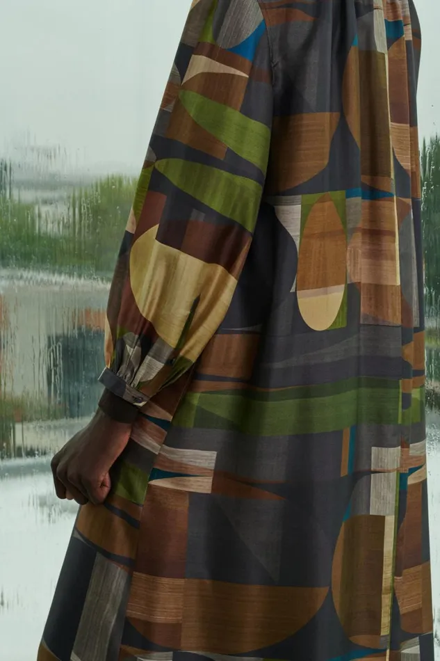 Women VANZY DRESS Greenbrown Soeur Dresses