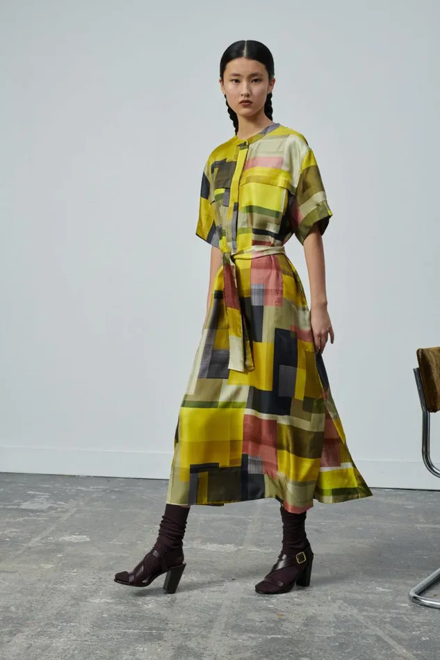 Women VARIA DRESS Yellowkhaki Soeur Dresses