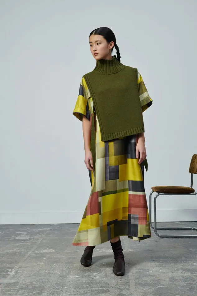 Women VARIA DRESS Yellowkhaki Soeur Dresses
