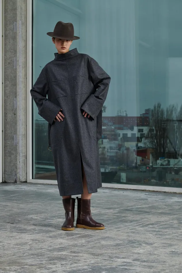 Women VARINA DRESS Grey Soeur Dresses