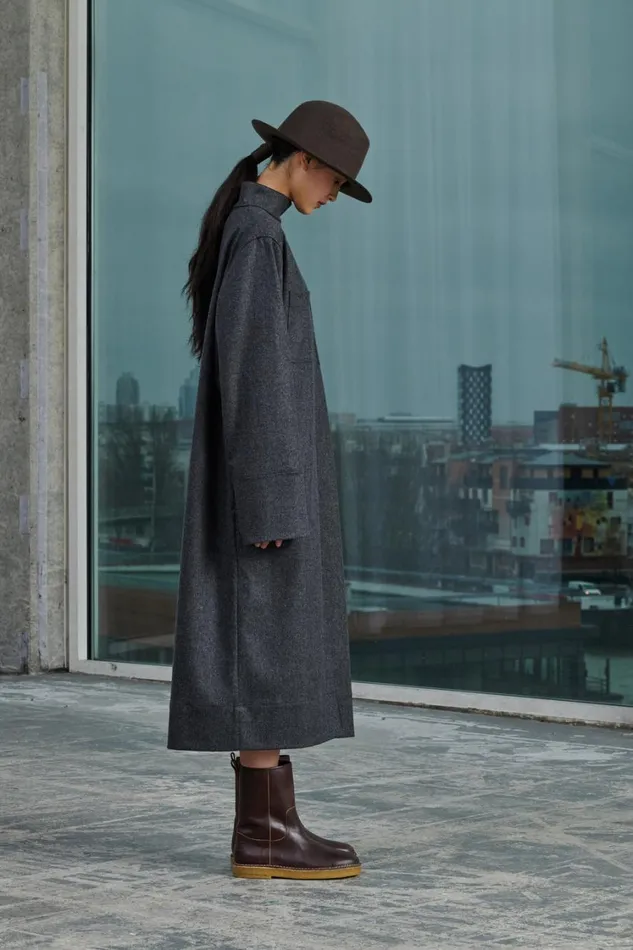 Women VARINA DRESS Grey Soeur Dresses