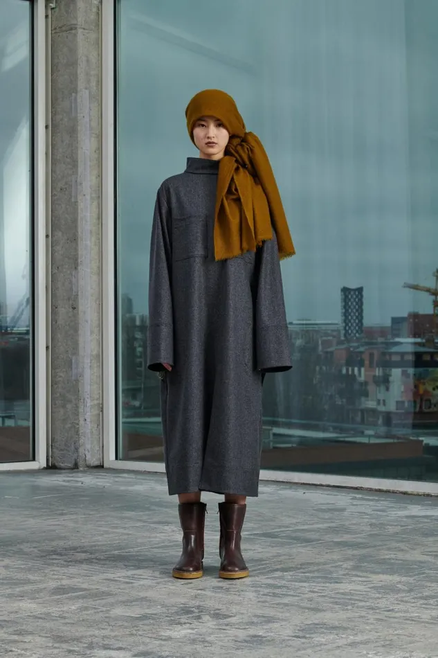 Women VARINA DRESS Grey Soeur Dresses