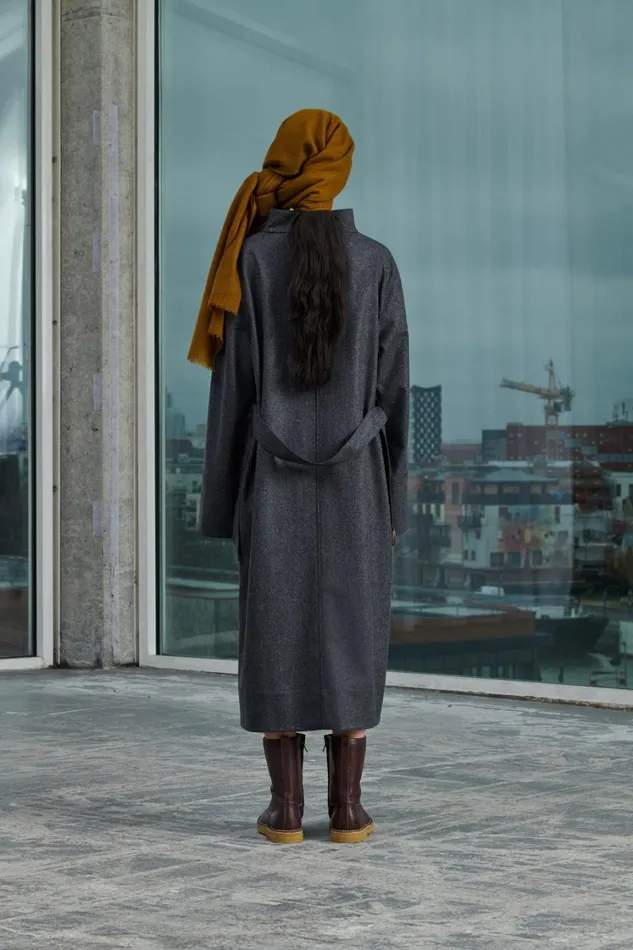 Women VARINA DRESS Grey Soeur Dresses
