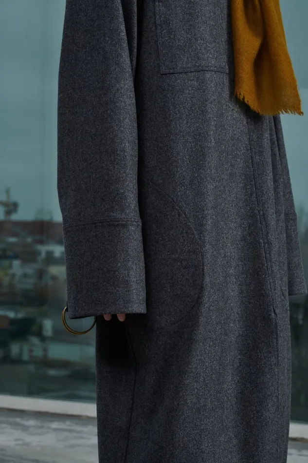 Women VARINA DRESS Grey Soeur Dresses
