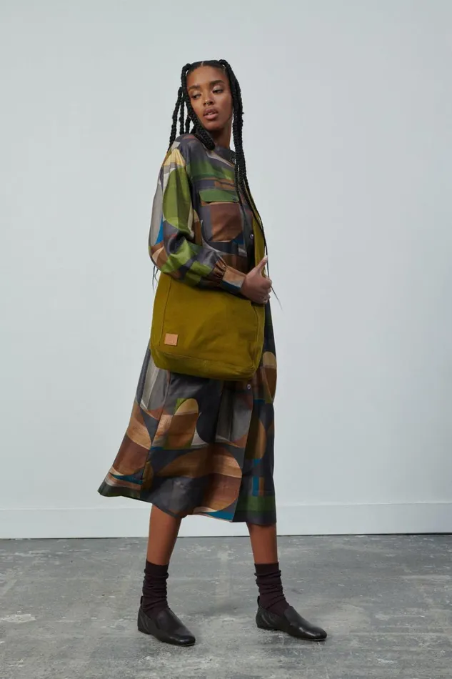 Women VEDA DRESS Greenbrown Soeur Dresses