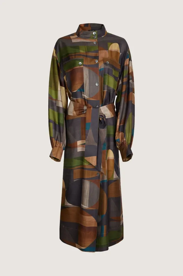 Women VEDA DRESS Greenbrown Soeur Dresses