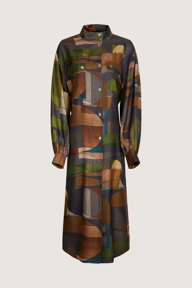 Women VEDA DRESS Greenbrown Soeur Dresses