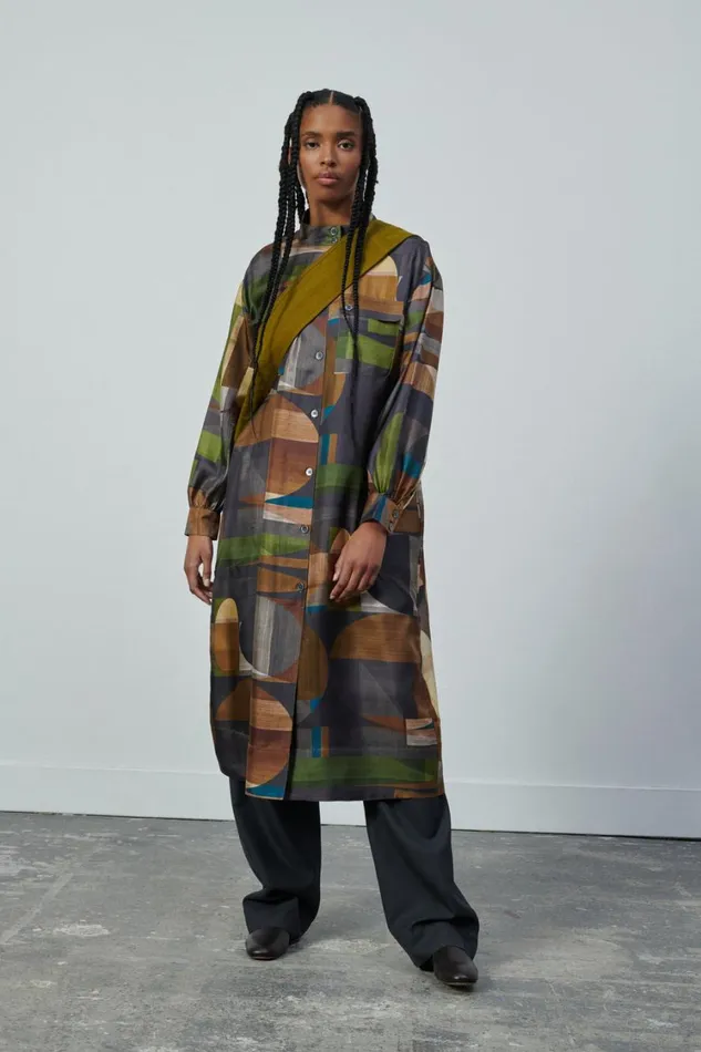 Women VEDA DRESS Greenbrown Soeur Dresses