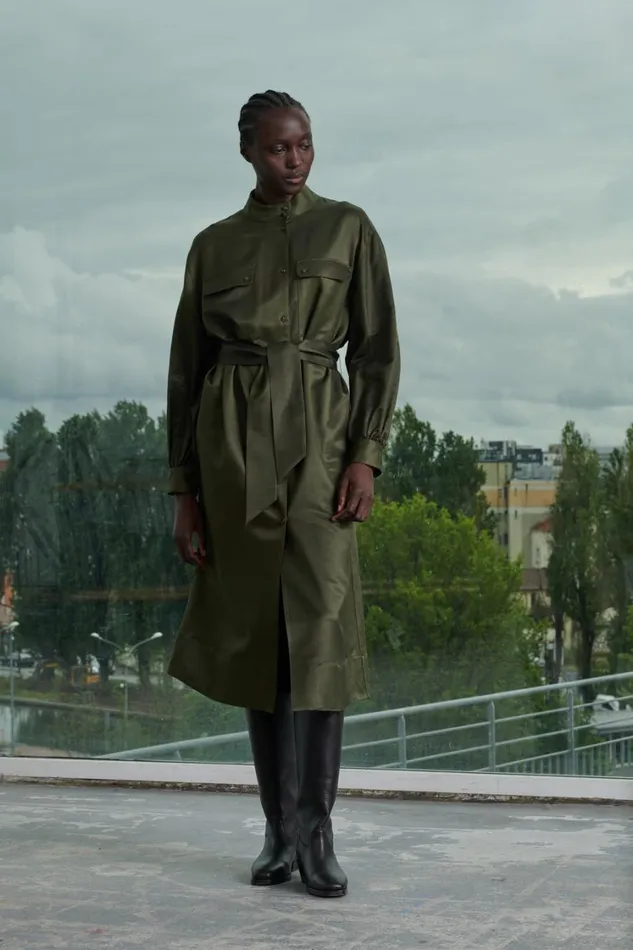 Women VEDA DRESS Khaki Soeur Dresses