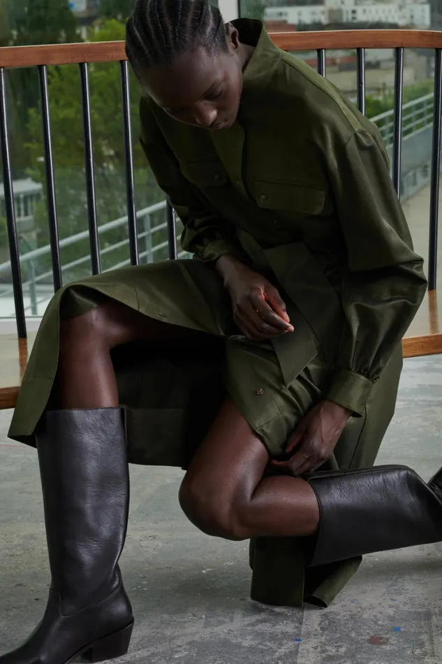 Women VEDA DRESS Khaki Soeur Dresses
