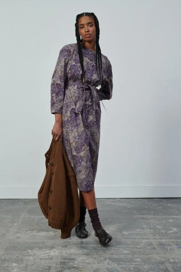 Women VEENA DRESS Chestnutpurple Soeur Dresses