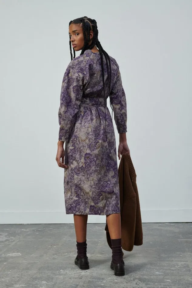 Women VEENA DRESS Chestnutpurple Soeur Dresses