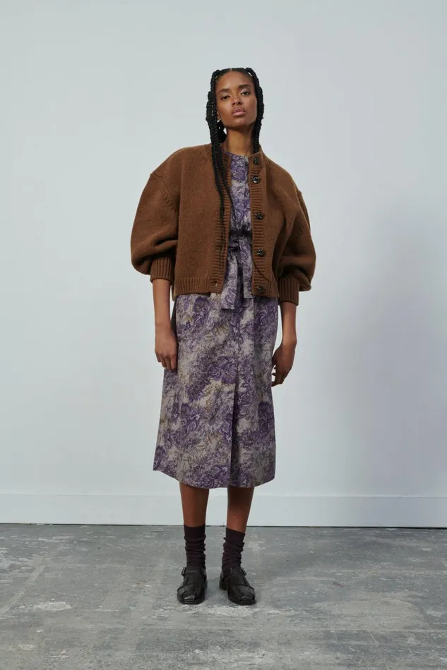 Women VEENA DRESS Chestnutpurple Soeur Dresses
