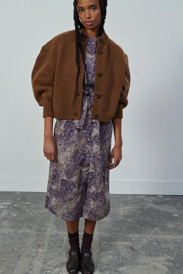 Women VEENA DRESS Chestnutpurple Soeur Dresses
