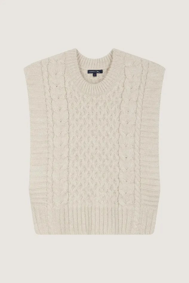 Women VEGAS JUMPER Offwhite Soeur Jumpers and Cardigans